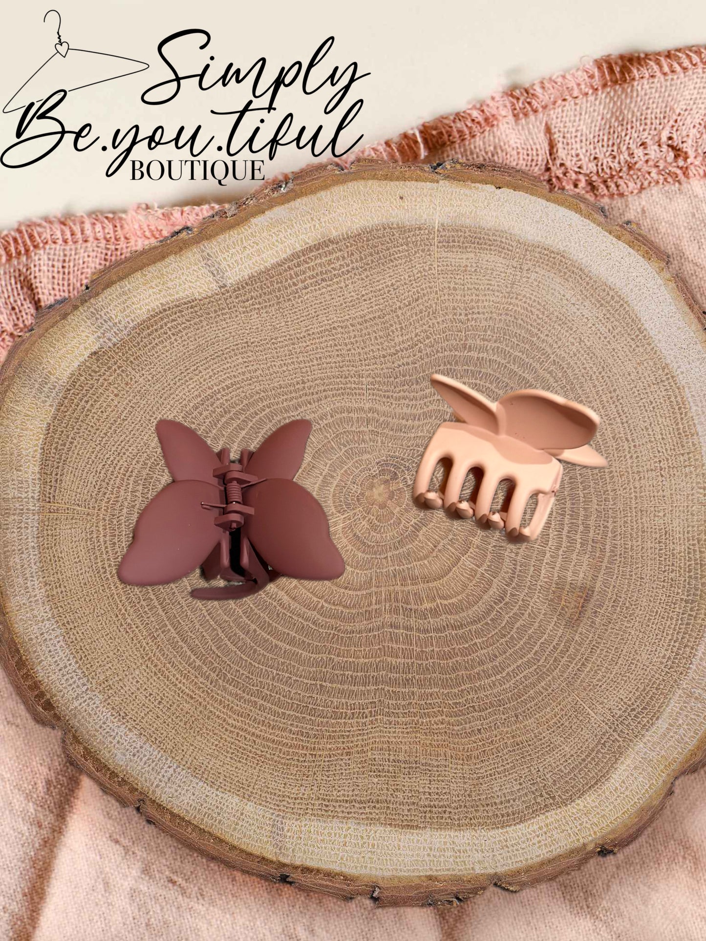 Butterfly Hair Clips