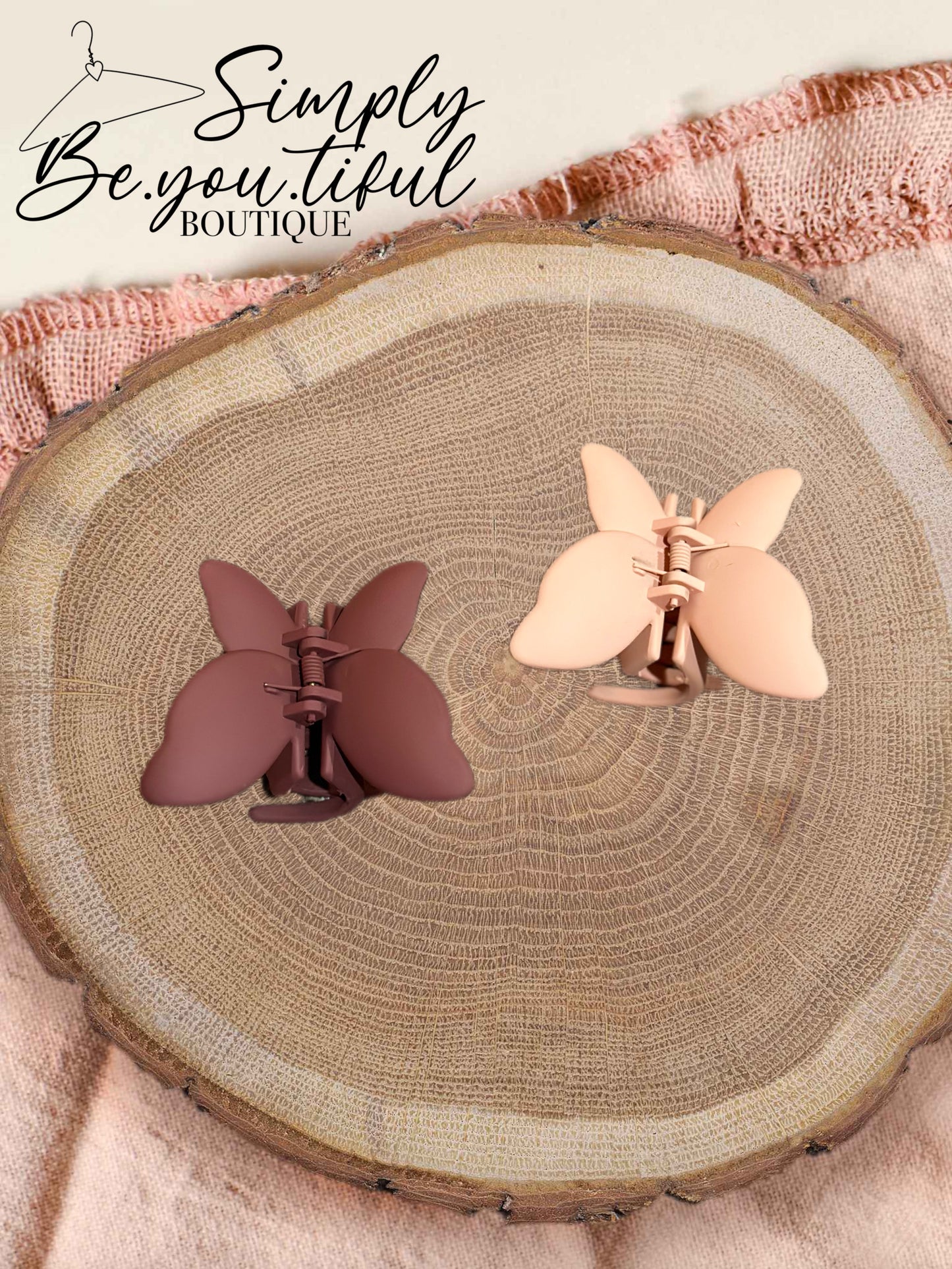 Butterfly Hair Clips