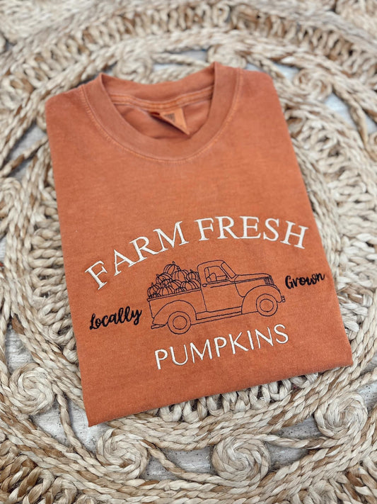 Farm Fresh Pumpkins Crewneck