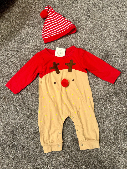 Reindeer Outfit With Hat