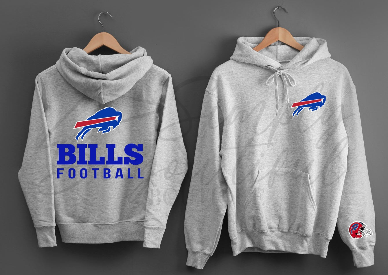 Custom Buffalo Hooded Sweatshirt